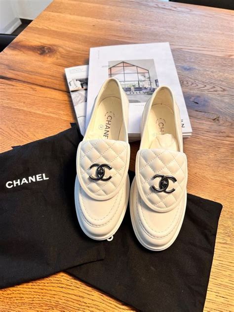 chanel mokassins damen|chanel shoes loafers.